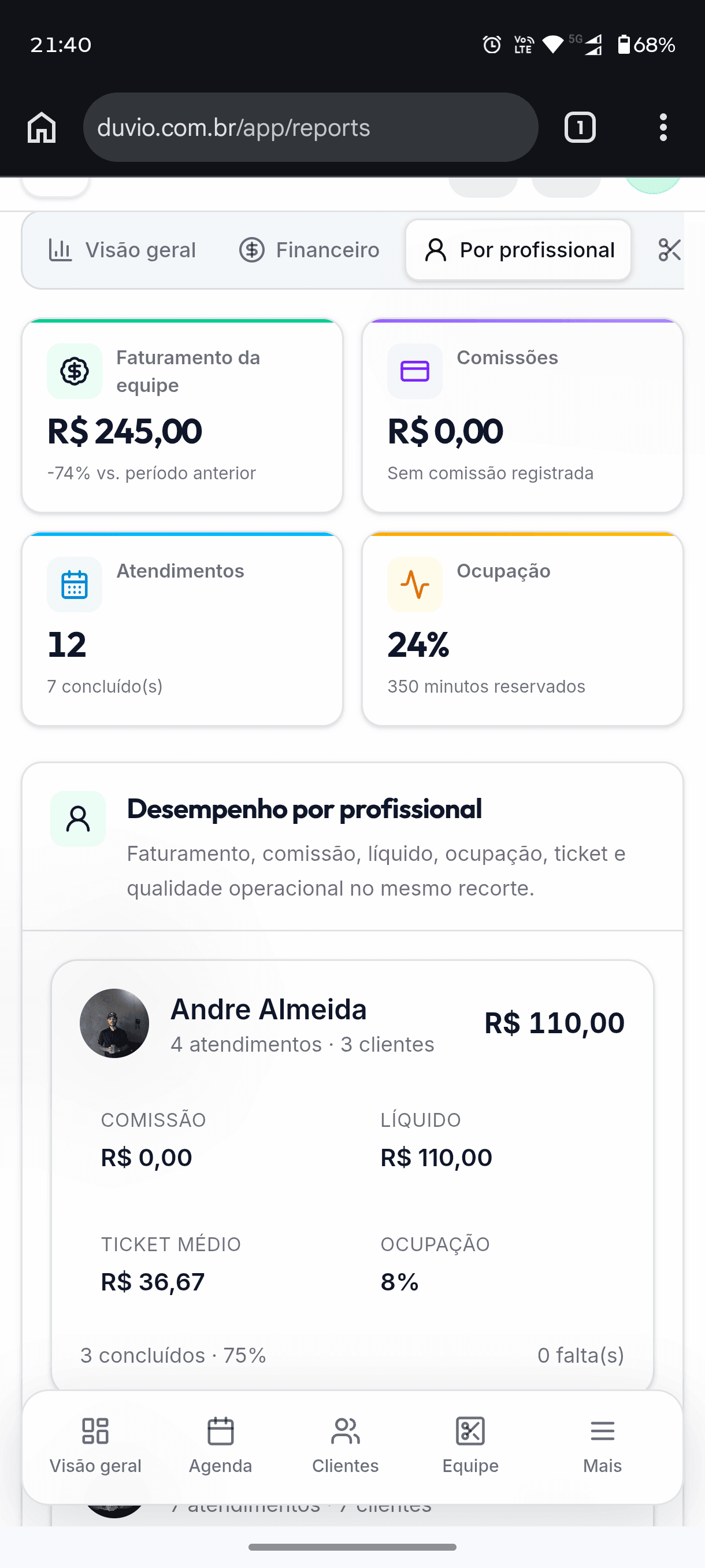 Outro recurso real do Duvio